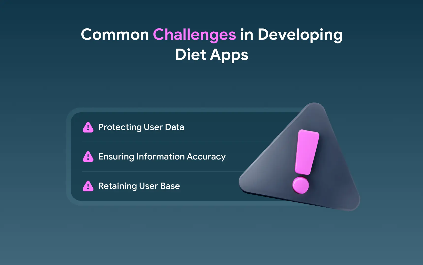 Nutrition App Development Challenges to be Ready For.webp