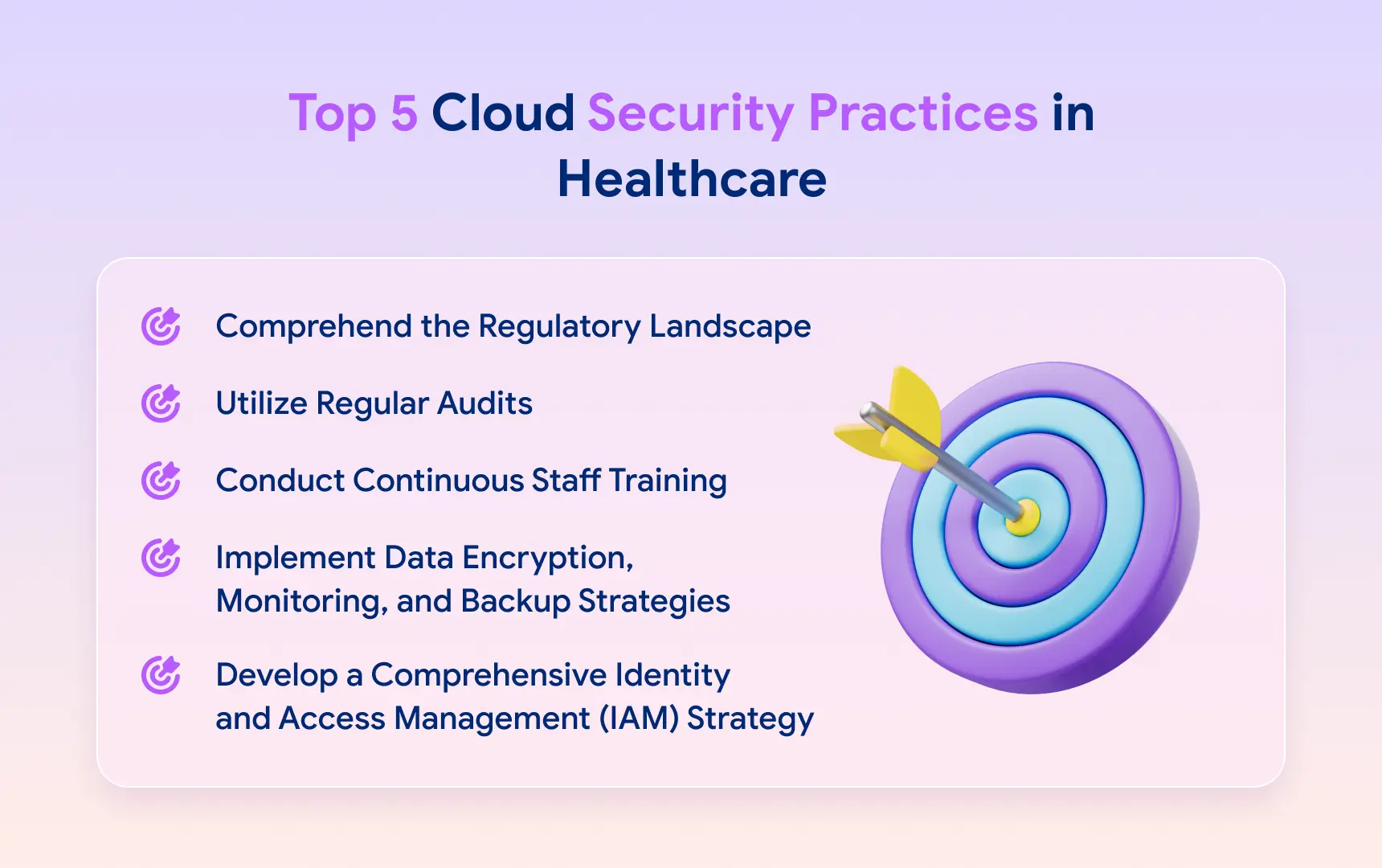 Top 5 cloud security practices in healthcare.webp